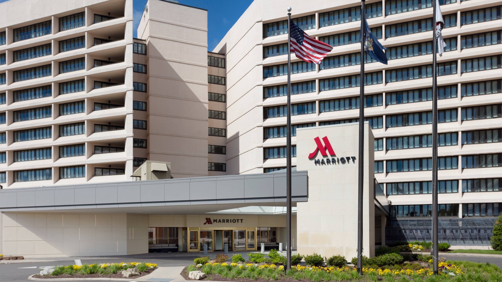 Long Island Marriott exterior, Uniondale